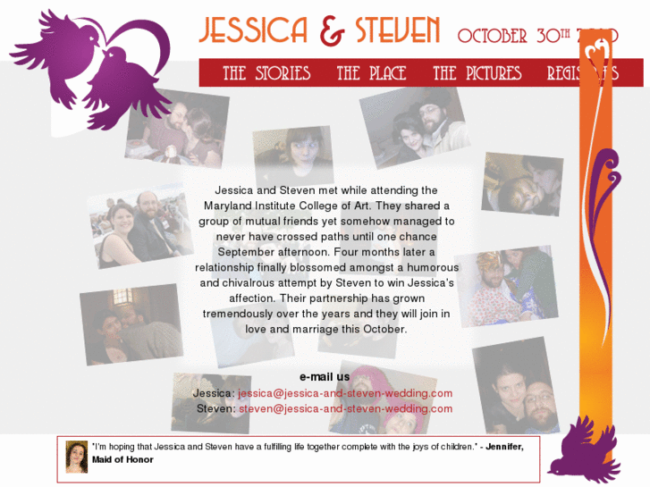 www.jessica-and-steven-wedding.com