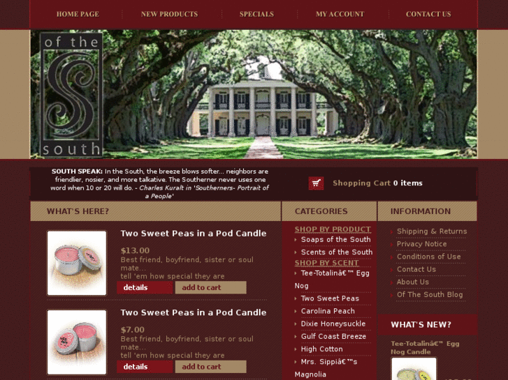 www.ofthesouth.biz