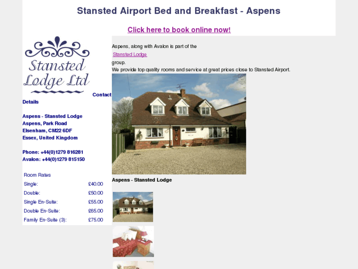 www.stanstedbedandbreakfast.com