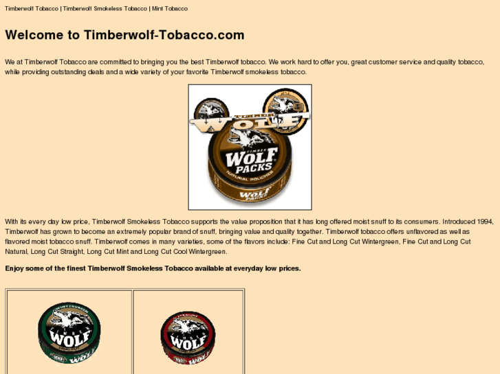 www.timberwolf-tobacco.com