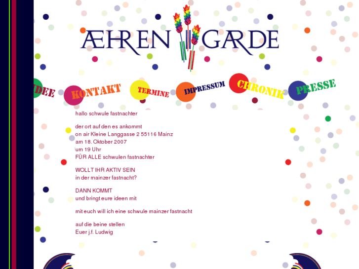 www.aehrengarde.org