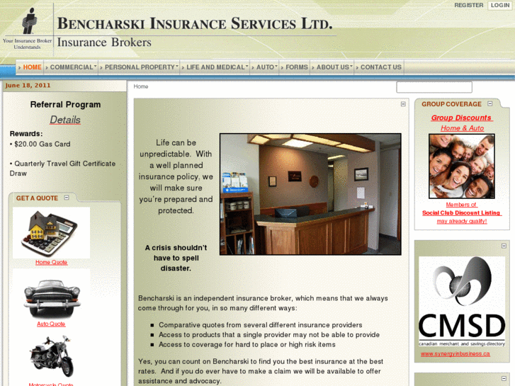 www.bencharskiinsurance.com