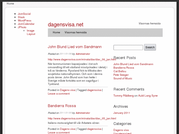 www.dagensvisa.net