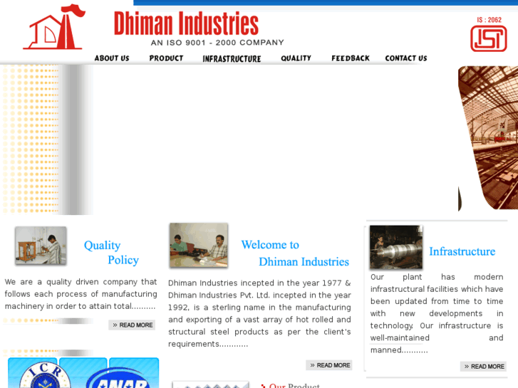 www.dhimansteel.com