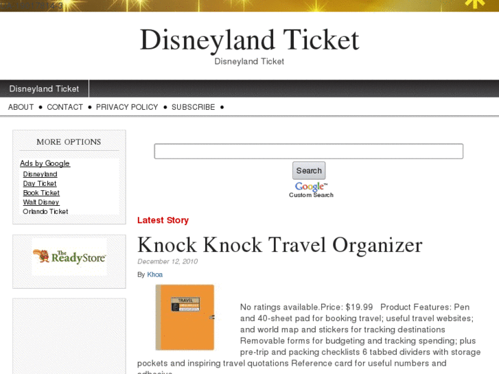 www.disneylandticket.org