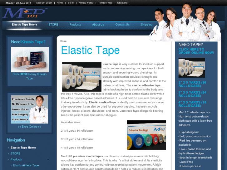 www.elastictapestore.com