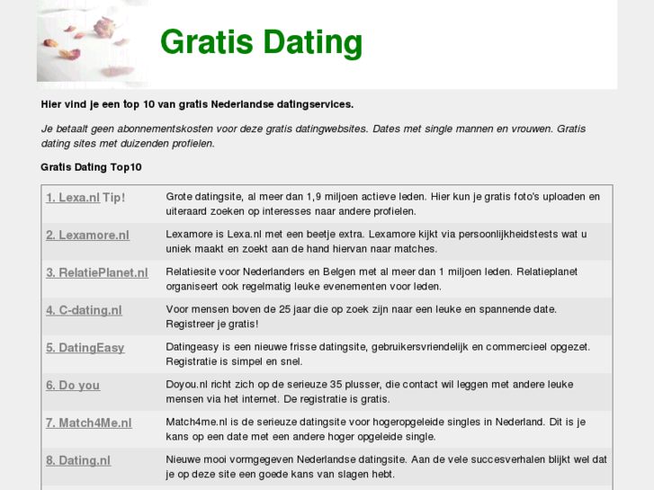 www.gratisdating.net