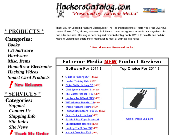 www.hackerscatalog.com