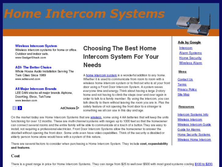www.home-intercom-system.org