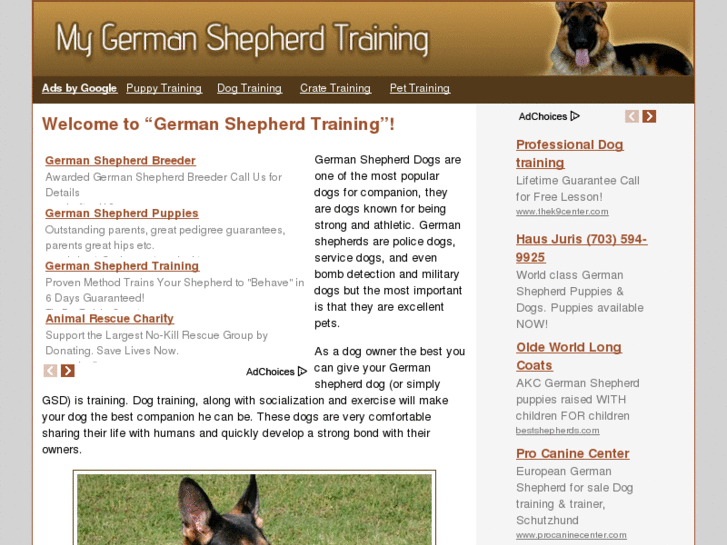 www.mygermanshepherdtraining.com