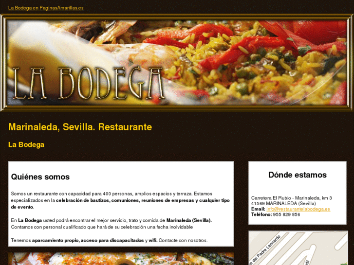 www.restaurantelabodega.es