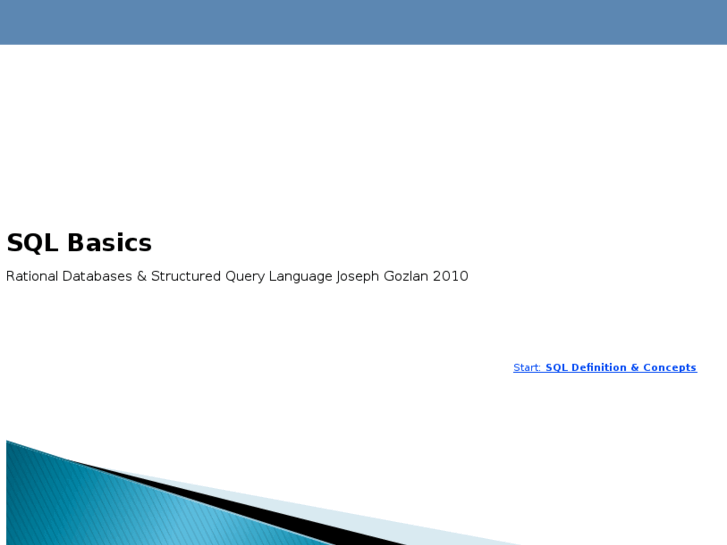 www.sqlbasics.com