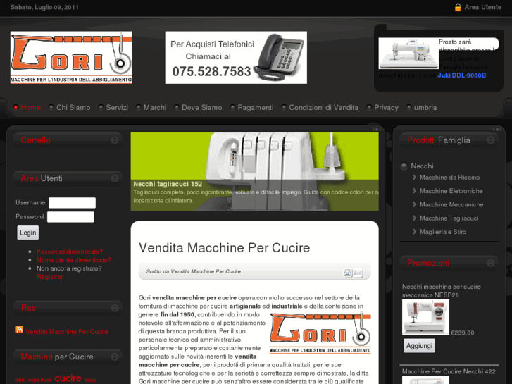 www.venditamacchinepercucire.it