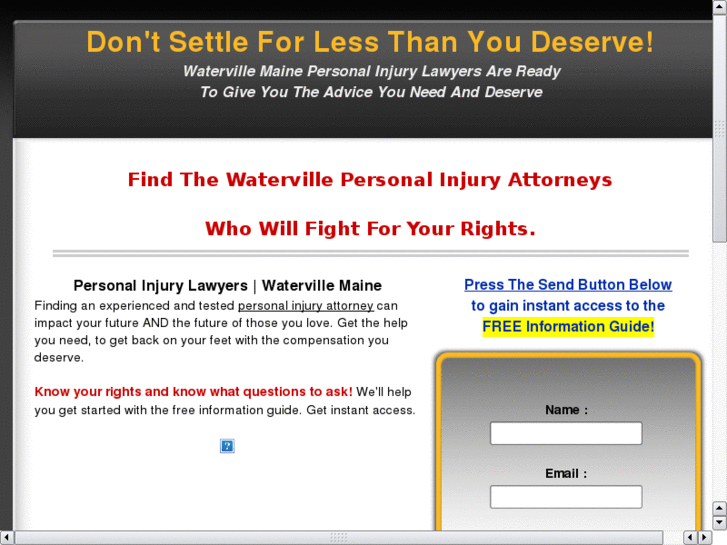 www.watervillepersonalinjurylawyers.com