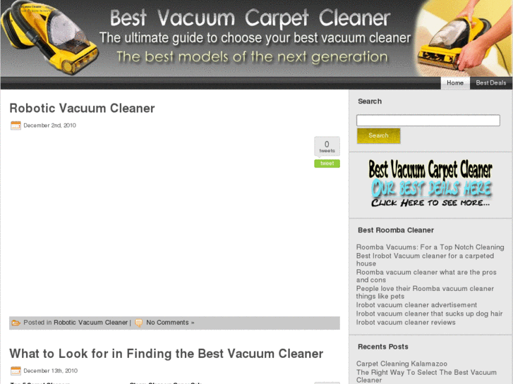 www.bestvacuumcarpetcleaner.com