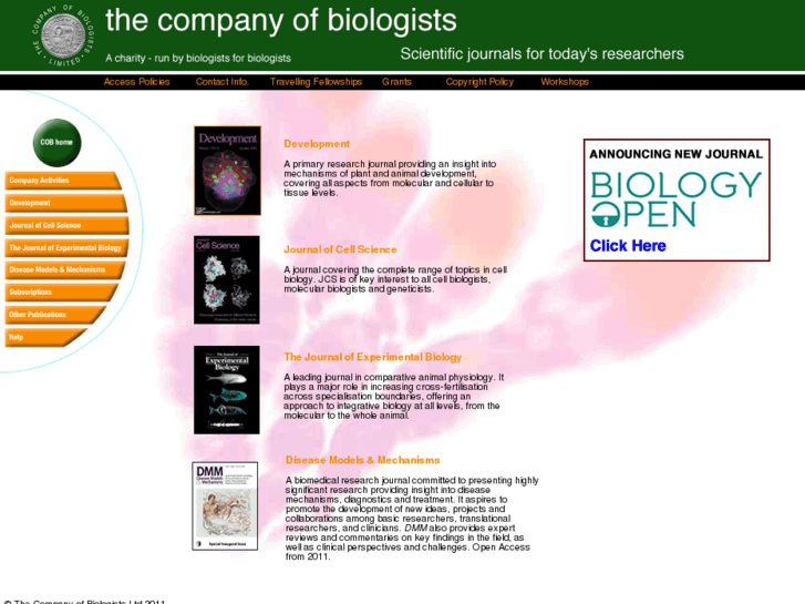 www.biologists.org