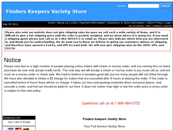 www.finderskeepersvarietystore.com