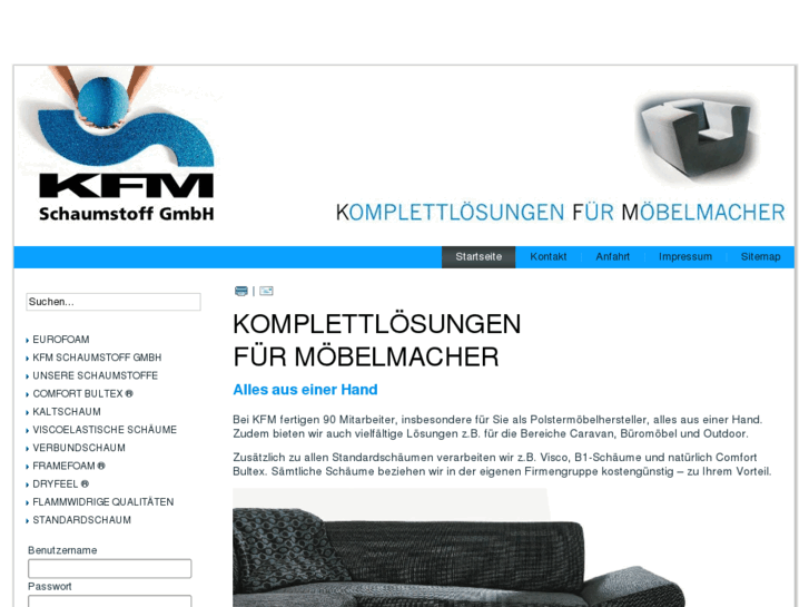 www.kfm-schaumstoffe.com