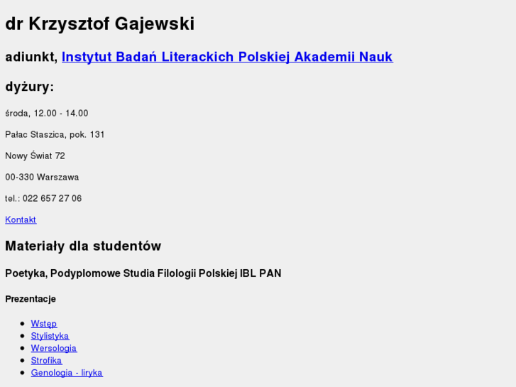 www.krzysztofgajewski.info