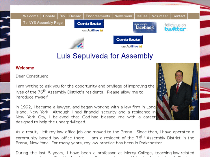 www.luissepulvedaforassembly.com