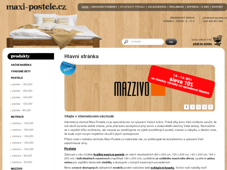 www.maxi-postele.cz