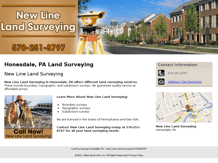 www.newlinelandsurveying.com