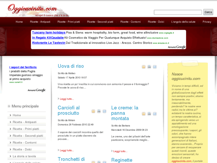 www.oggicucinitu.com