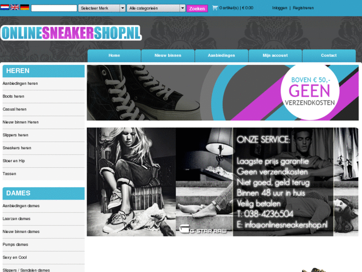 www.onlinesneakershop.nl