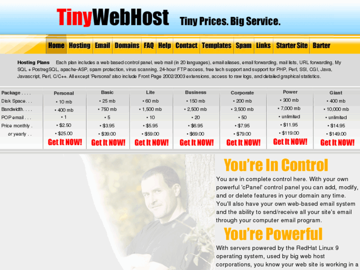 www.tinywebhost.com