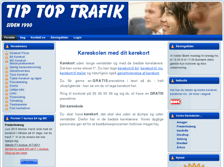 www.tiptoptrafik.dk