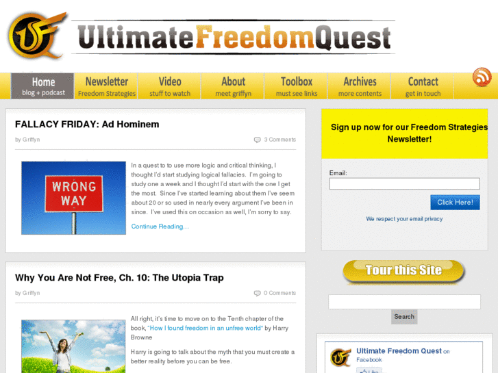 www.ultimatefreedomquest.com