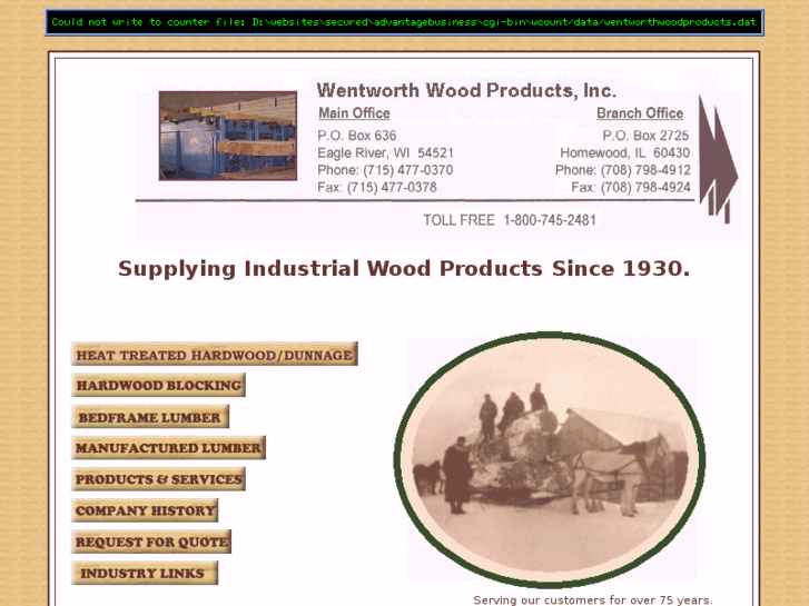 www.wentworthwoodproducts.com