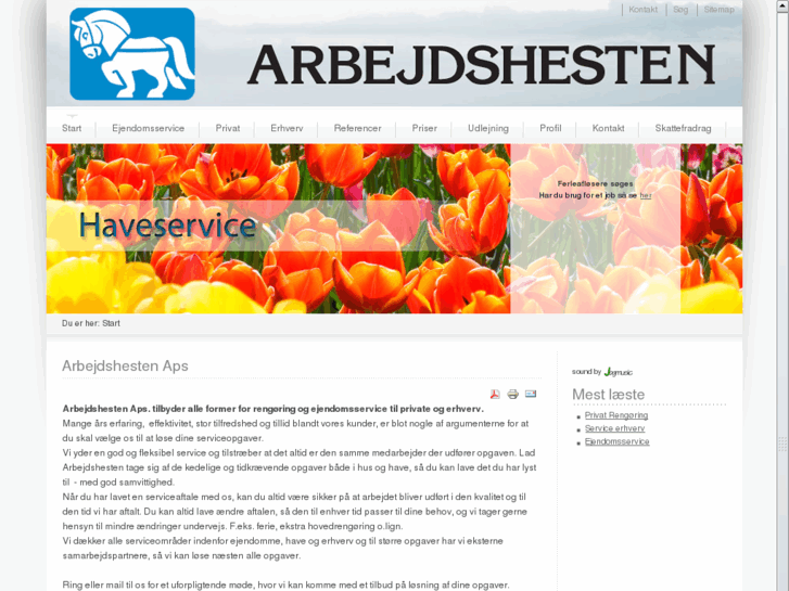 www.arbejdshesten.dk