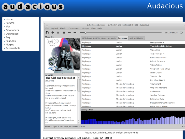 www.audacious-media-player.org