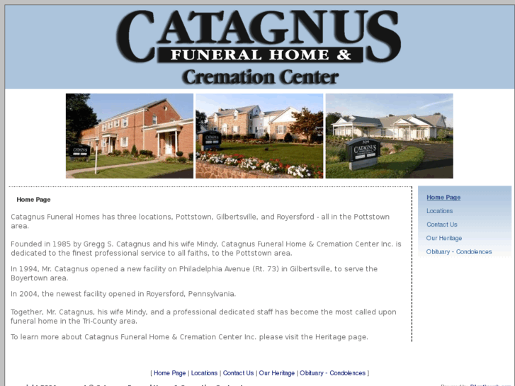 www.catagnusfuneralhomes.com