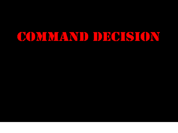 www.commanddecision.net