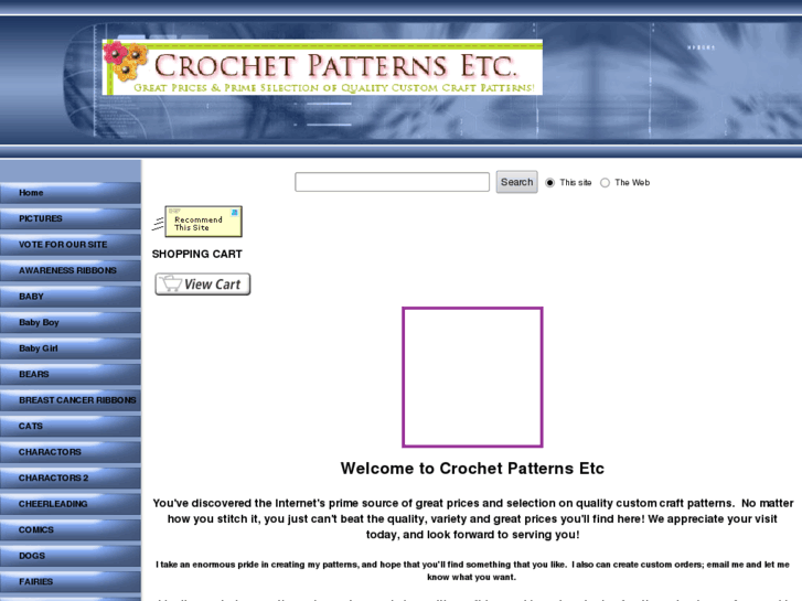 www.crochetpatternsetc.com