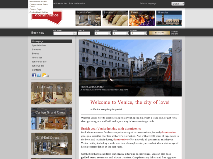 www.dormivenice.com