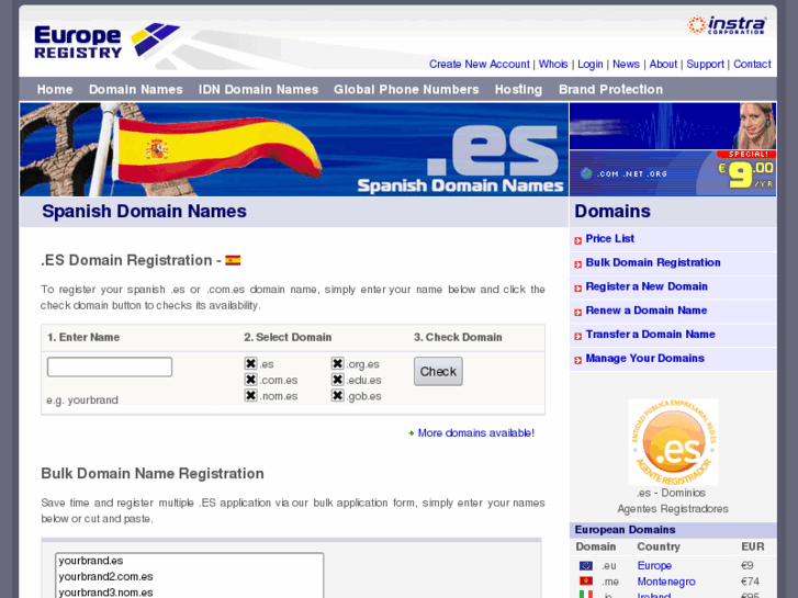 www.europeregistry.com.es