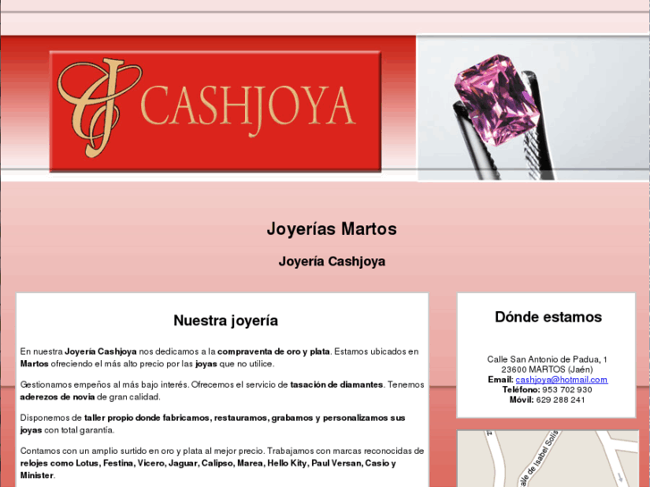 www.joyeriacashjoya.com