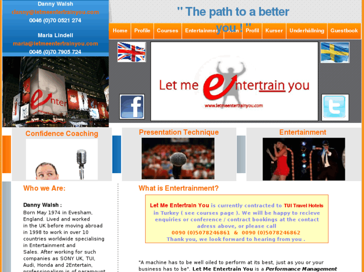 www.letmeentertrainyou.com