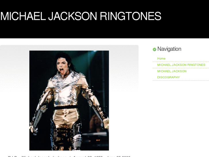 www.michaeljackson-ringtones.com