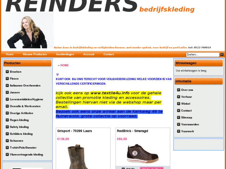 www.reindersbedrijfskleding.nl