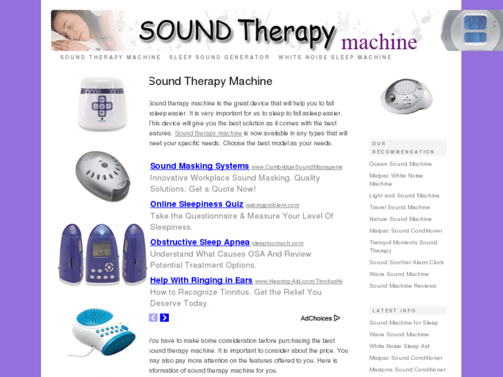 www.soundtherapymachine.com