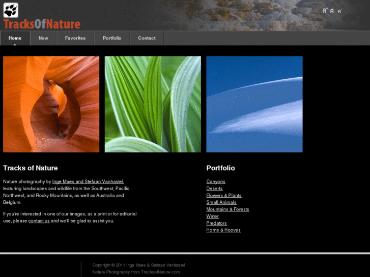 www.tracksofnature.com