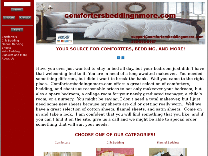 www.comfortersbeddingnmore.com