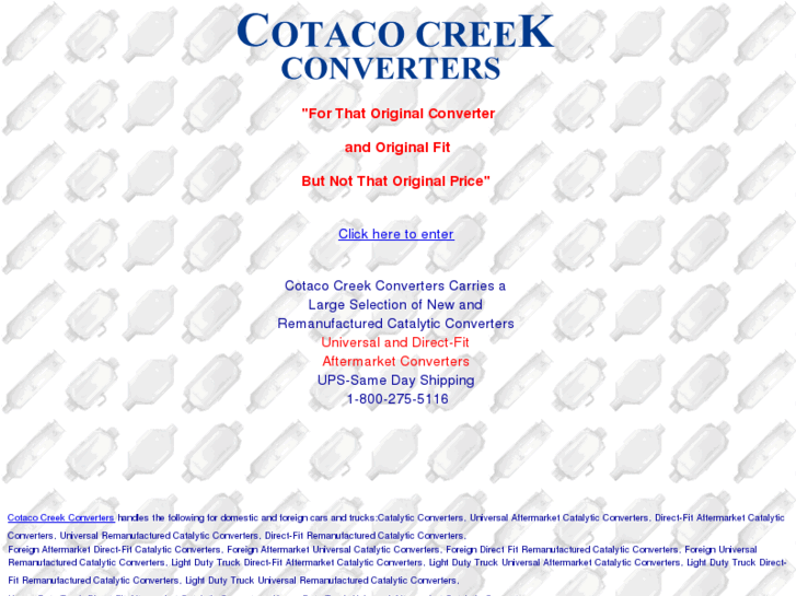 www.cotacocreekconverters.com