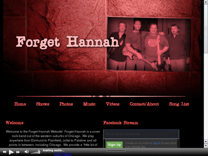 www.forgethannahband.com