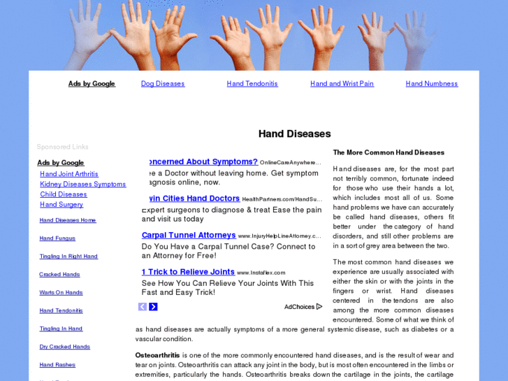 www.handdiseases.net