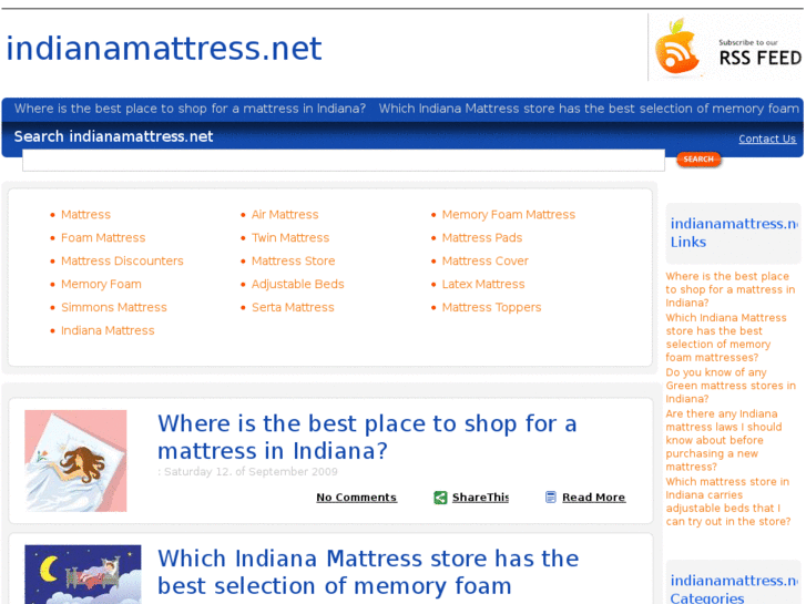 www.indianamattress.net